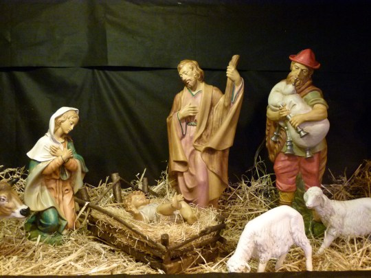 Part of the crib at St Johns Caterham